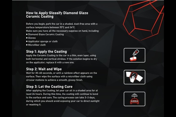 DIAMOND GLAZE CERAMIC COATING-50ML - Image 8